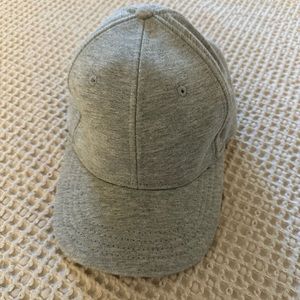 Reigning Champ 6 panel French terry baseball cap grey
